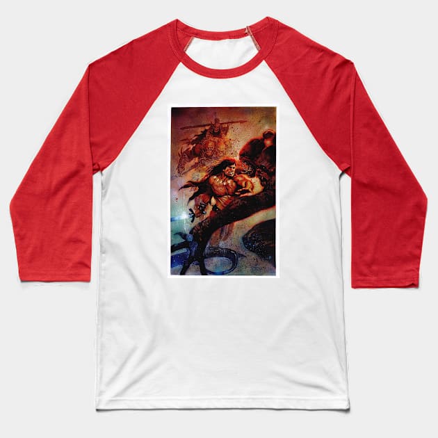 Conan the Barbarian 10 Baseball T-Shirt by stormcrow